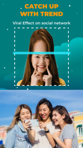 اسکرین شات 3 برنامه Time Warp Scan Cam&Face Filter