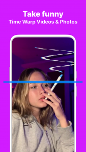 اسکرین شات 1 برنامه Time warp scan - Funny filters