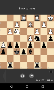 اسکرین شات 1 بازی Chess Tactic Puzzles