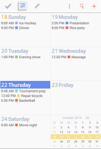 اسکرین شات 6 برنامه To-Do Calendar Planner