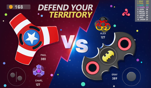 اسکرین شات 1 بازی Realtime Fidget Spinner Games