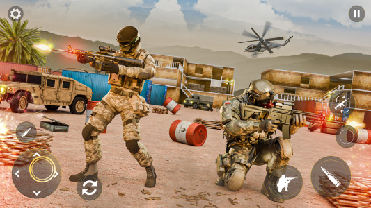 اسکرین شات 1 برنامه US Army FPS: Soldier Gun Game