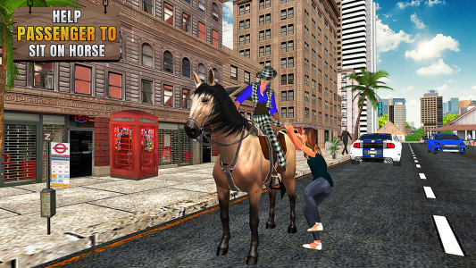 اسکرین شات 5 بازی Flying Horse Taxi Transport