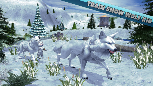 اسکرین شات 6 بازی Arctic Wolf Family Simulator