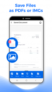 اسکرین شات 4 برنامه Simple Scanner: Doc to PDF/IMG