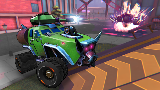 اسکرین شات 8 بازی Battle Cars: Nitro PvP Shooter