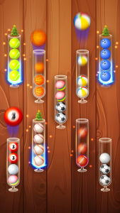 اسکرین شات 6 بازی Color Ball Sort Wooden Puzzle