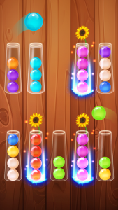 اسکرین شات 5 بازی Color Ball Sort Wooden Puzzle