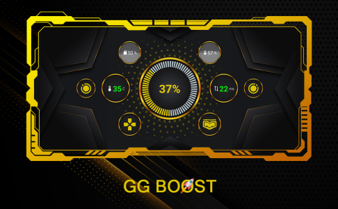 اسکرین شات 1 برنامه GG Boost - Game Launcher