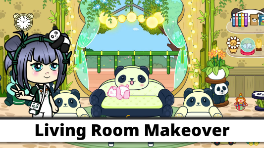 اسکرین شات 1 بازی Tizi Panda House Design Games