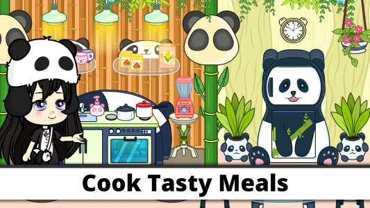 اسکرین شات 3 بازی Tizi Panda House Design Games