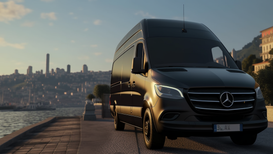 اسکرین شات 1 بازی Sprinter Bus Transport Game