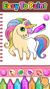 اسکرین شات 5 برنامه Toddler Coloring Book