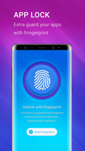اسکرین شات 1 برنامه Applock - Fingerprint Password