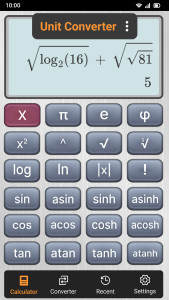 اسکرین شات 7 برنامه Calculator - Unit Converter