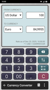 اسکرین شات 6 برنامه Calculator - Unit Converter