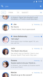 اسکرین شات 1 برنامه Email - Mail Mailbox