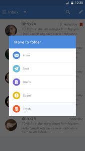 اسکرین شات 5 برنامه Email - Mail Mailbox