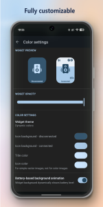 اسکرین شات 4 برنامه Bluetooth Audio Connect Widget
