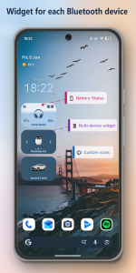 اسکرین شات 1 برنامه Bluetooth Audio Connect Widget
