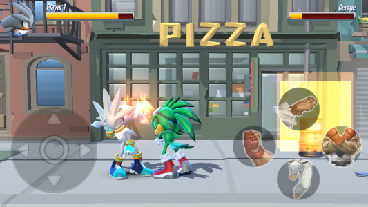 اسکرین شات 1 بازی blue hedgehog beat 'em up