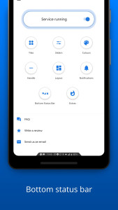 اسکرین شات 2 برنامه Bottom Quick Settings