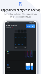 اسکرین شات 7 برنامه Volume Styles - Custom control
