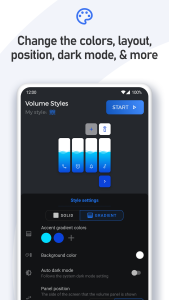 اسکرین شات 5 برنامه Volume Styles - Custom control