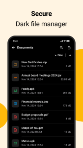 اسکرین شات 5 برنامه My Files - File Manager
