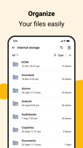 اسکرین شات 2 برنامه My Files - File Manager