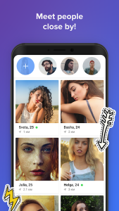 اسکرین شات 3 برنامه Topface - Dating Meeting Chat!