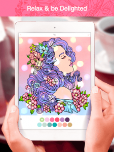 اسکرین شات 6 برنامه Adult Coloring Book Premium