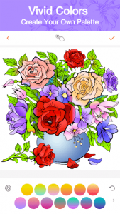 اسکرین شات 3 برنامه Adult Coloring Book Premium