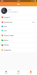 اسکرین شات 4 برنامه FitCloudPro