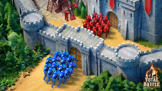 اسکرین شات 1 بازی Total Battle: War Strategy