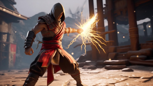 اسکرین شات 1 بازی Super Hero Ninja Fighting Game