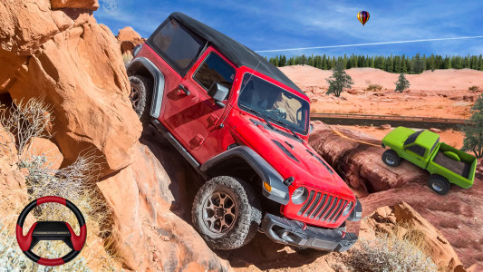 اسکرین شات 2 برنامه Offroad Rock Crawling Driving