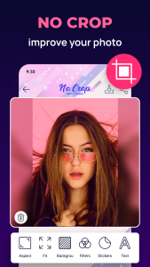اسکرین شات 3 برنامه No Crop Profile Pic Customizer