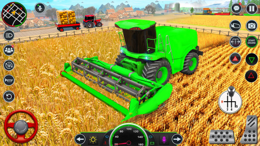 اسکرین شات 5 بازی Real Tractor Driving Game
