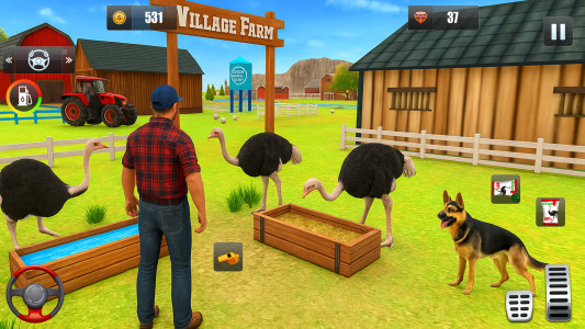 اسکرین شات 8 بازی Real Tractor Driving Game