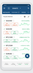 اسکرین شات 1 برنامه Tradeview Markets cTrader