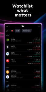 اسکرین شات 2 برنامه TradingView: Track All Markets
