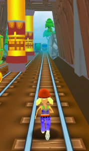 اسکرین شات 4 بازی Train Surf Rush Runner 3D
