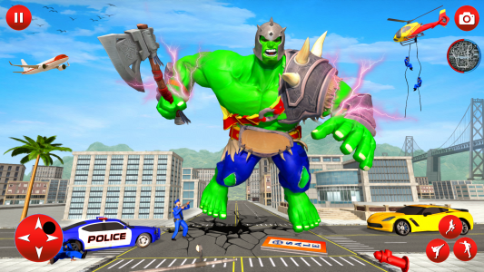 اسکرین شات 2 برنامه Incredible Monster Hero Attack