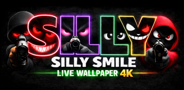 اسکرین شات 1 برنامه Silly Smiles Live Wallpaper 4K