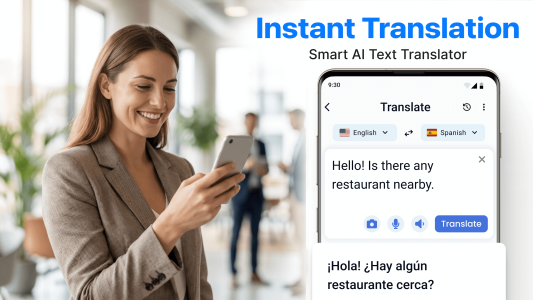 اسکرین شات 2 برنامه Translate Easy All Translator