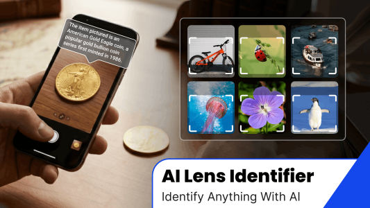 اسکرین شات 1 برنامه AI Lens: Object Identifier