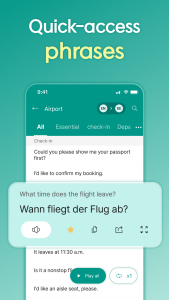 اسکرین شات 6 برنامه Talking Translator - Languages
