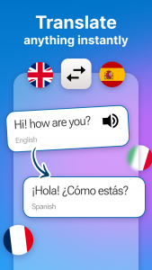 اسکرین شات 1 برنامه Translate: Language Translator