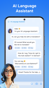اسکرین شات 5 برنامه Translateasy: AI Translator